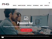 Tablet Screenshot of fmgconsultants.com